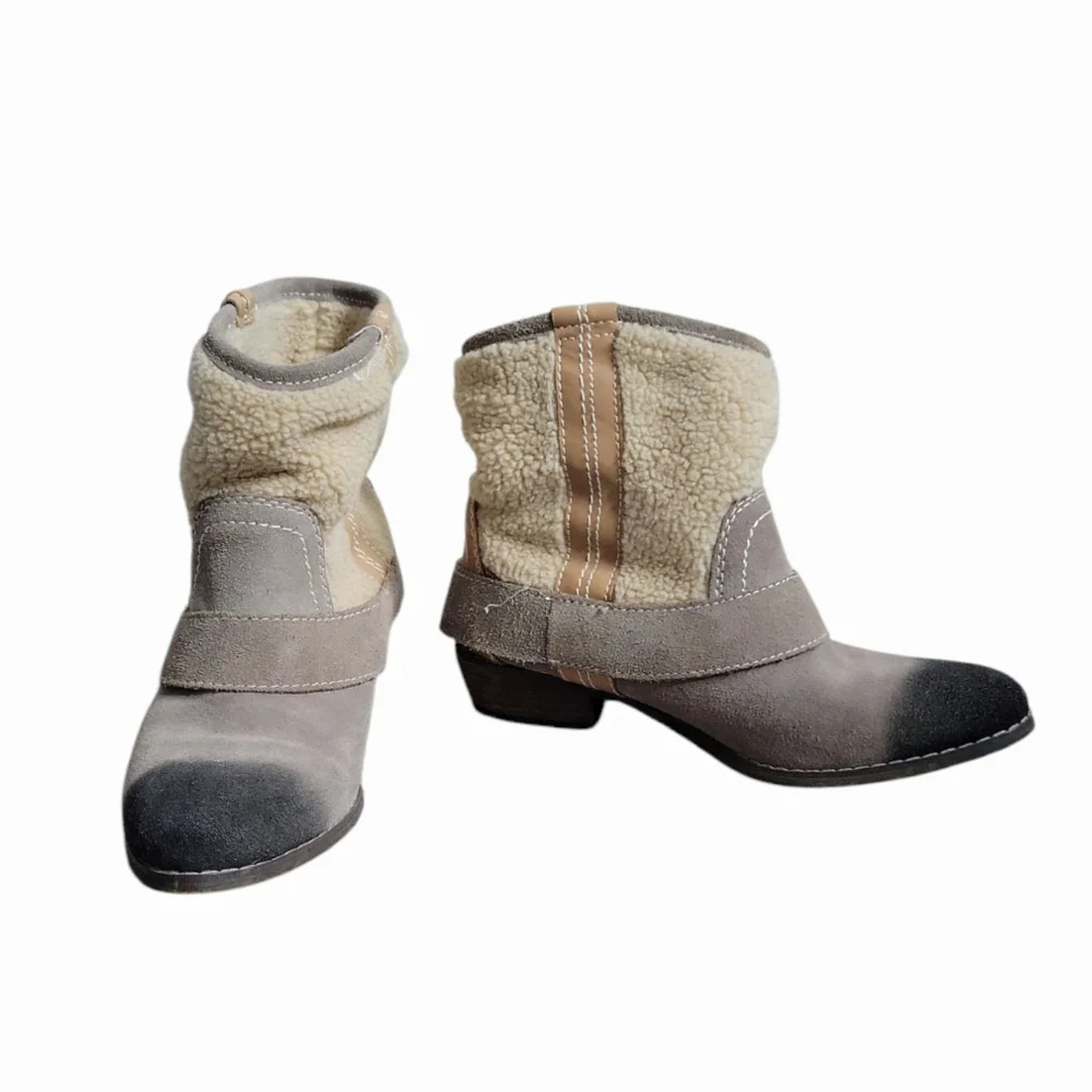 Kelsi Dagger KDB x Free People Tempest Boot‎ Sherpa Suede